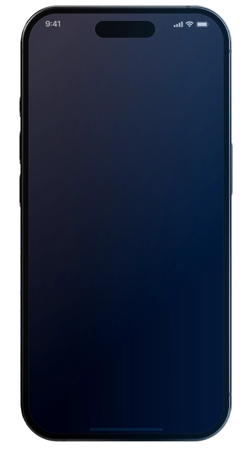 Interfaccia di trading mobile di Olutrixon